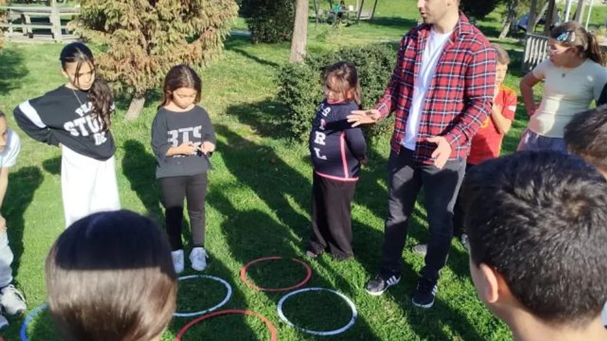 Sinop Ayancık'ta ortaokul oğrencilerine oryantiring etkinlik