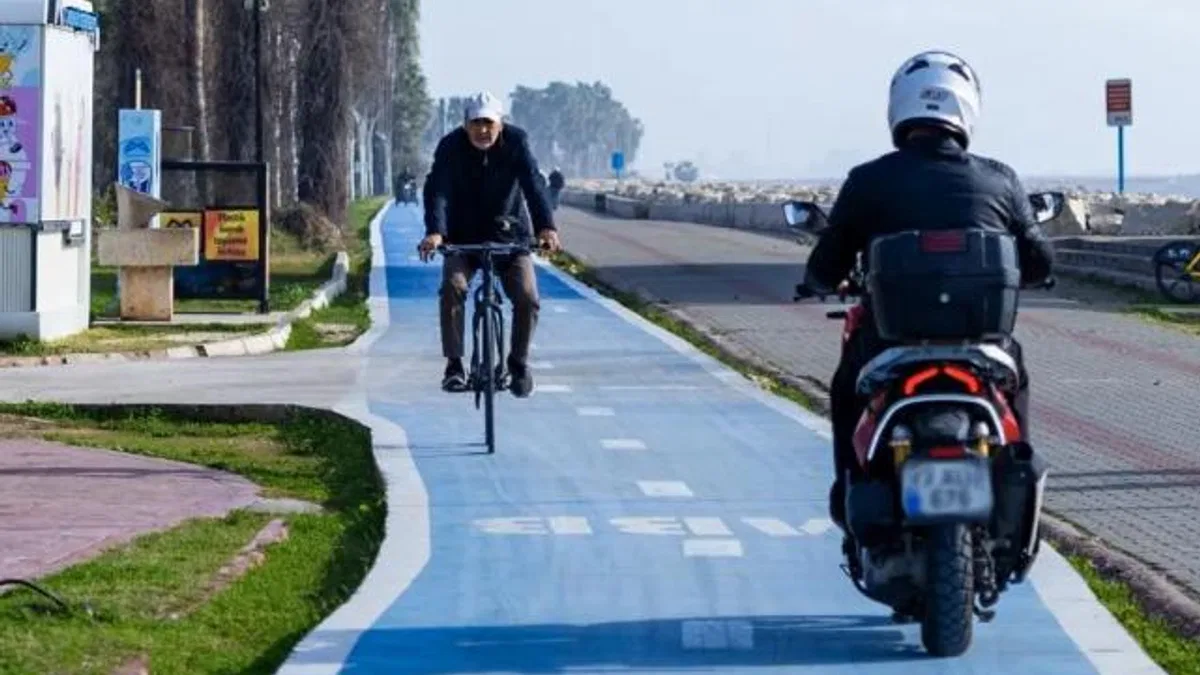 Mersin sahil bandında motorlu taşıtlara geçit yok!