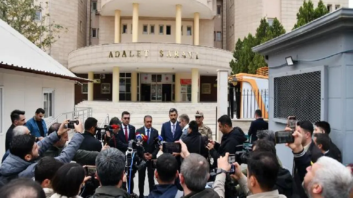 Şanlıurfa Adliyesi'nde patlama! 1 yaralı