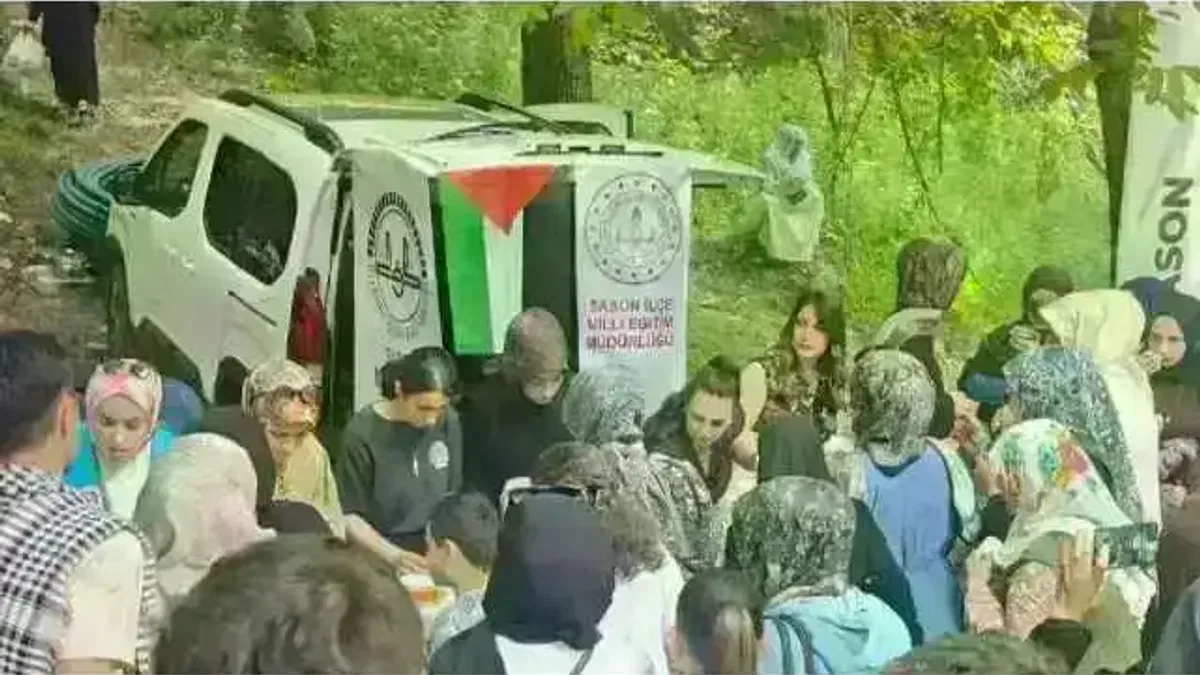 Batman Sason’da Gazze yararına kermes düzenlendi