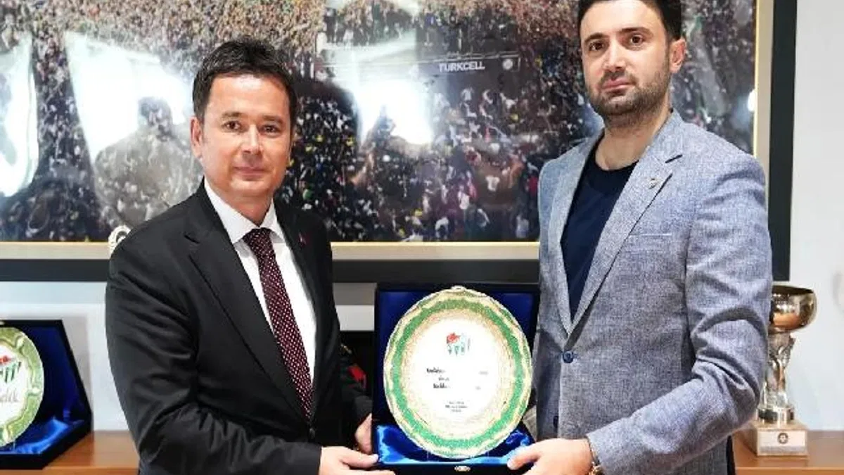 Bursa Osmangazi Belediyesi'nden Bursaspor’a ziyaret