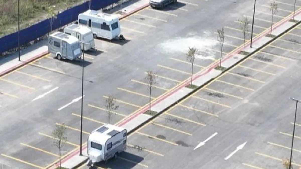Kocaeli Kartepe’de karavan tutkunlarına güvenli park alanı