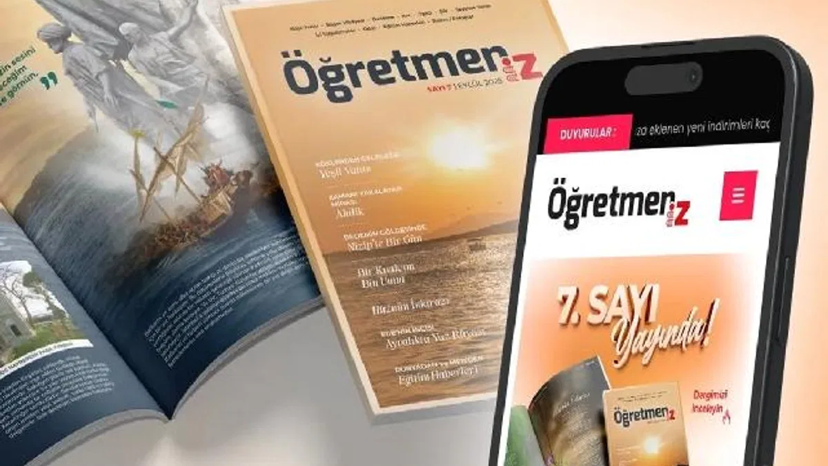 MEB, 'ÖğretmenİZ'in yeni sayısını yayımladı