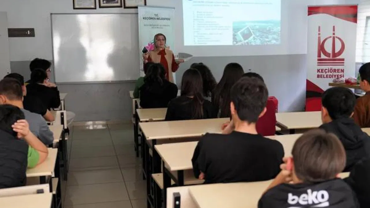 Ankara Keçiören’de öğrencilere çevre ve sıfır atık eğitimi
