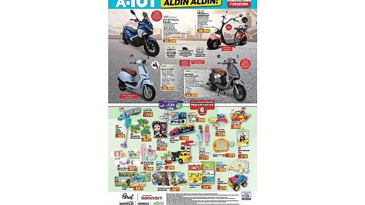 27 Kasım'da Mobilite Ürünleri A101'de