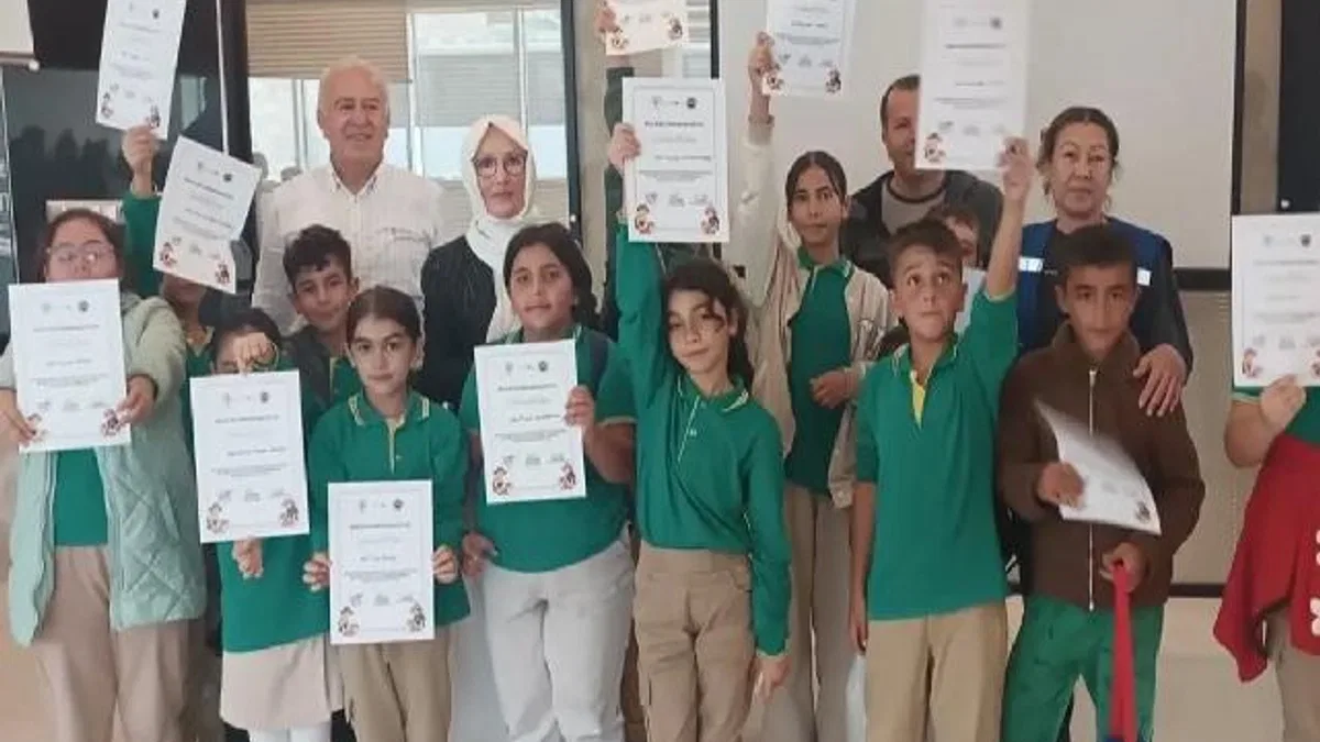 Muğla’da minik tadımcılara zeytinyağı eğitimi