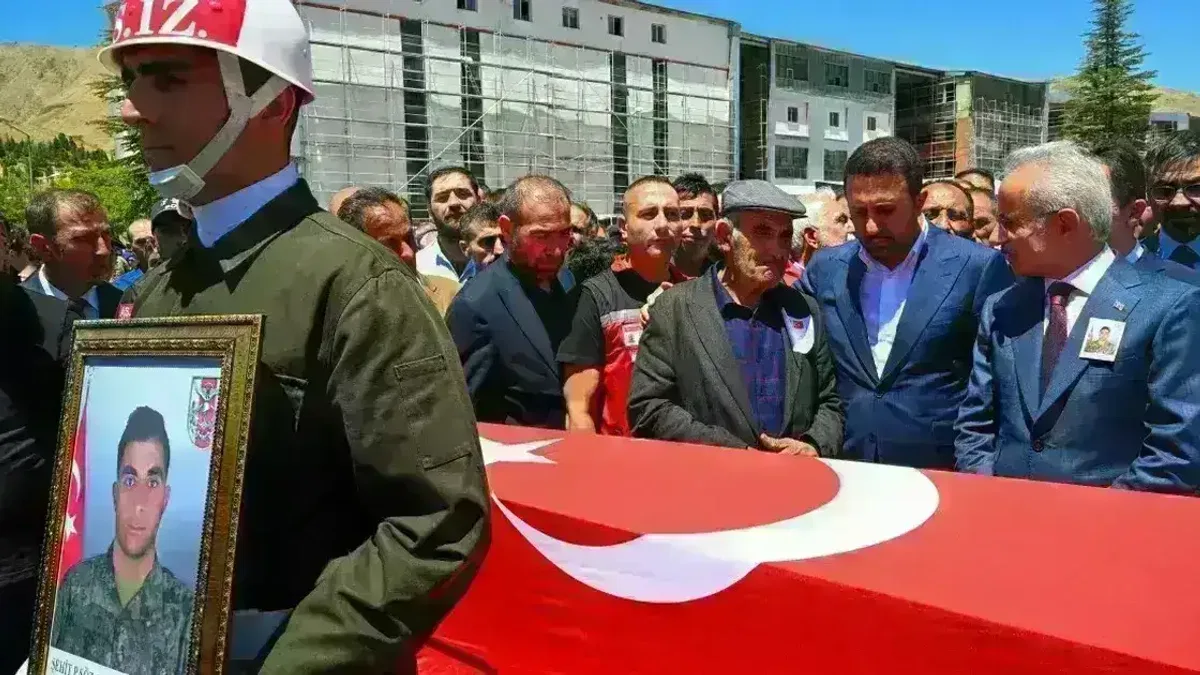 Şehit Uyanık'a Bitlis'te son görev
