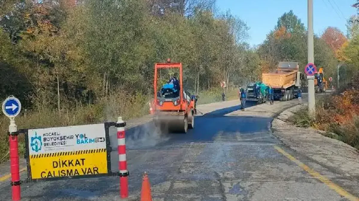 Kartepe zirve yolunda hazırlıklar tamam