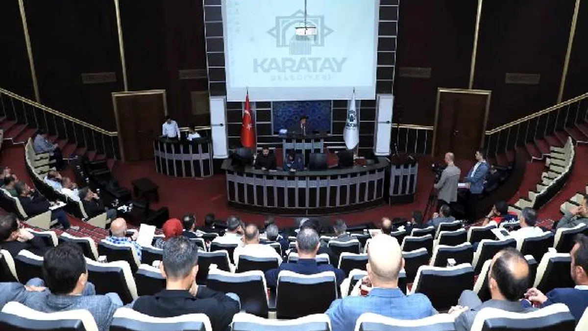 Konya Karatay Meclisi'nden Filistin'e anlamlı destek