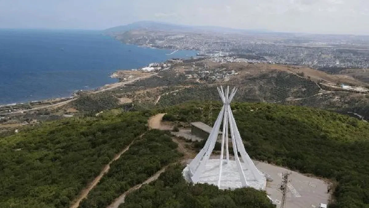 Son Kurşun Anıtı’na giden yol yenilendi