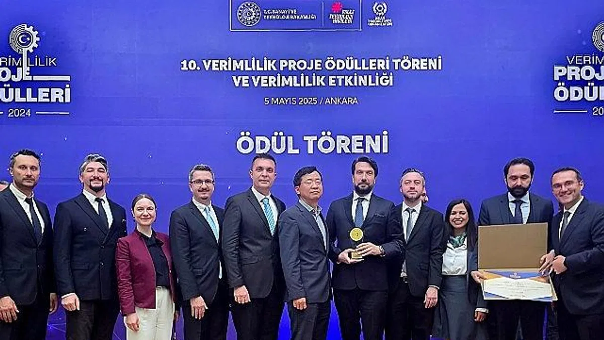 Sanayi ve Teknoloji Bakanlığı'ndan Samsung Türkiye'ye Anlamlı Ödül!