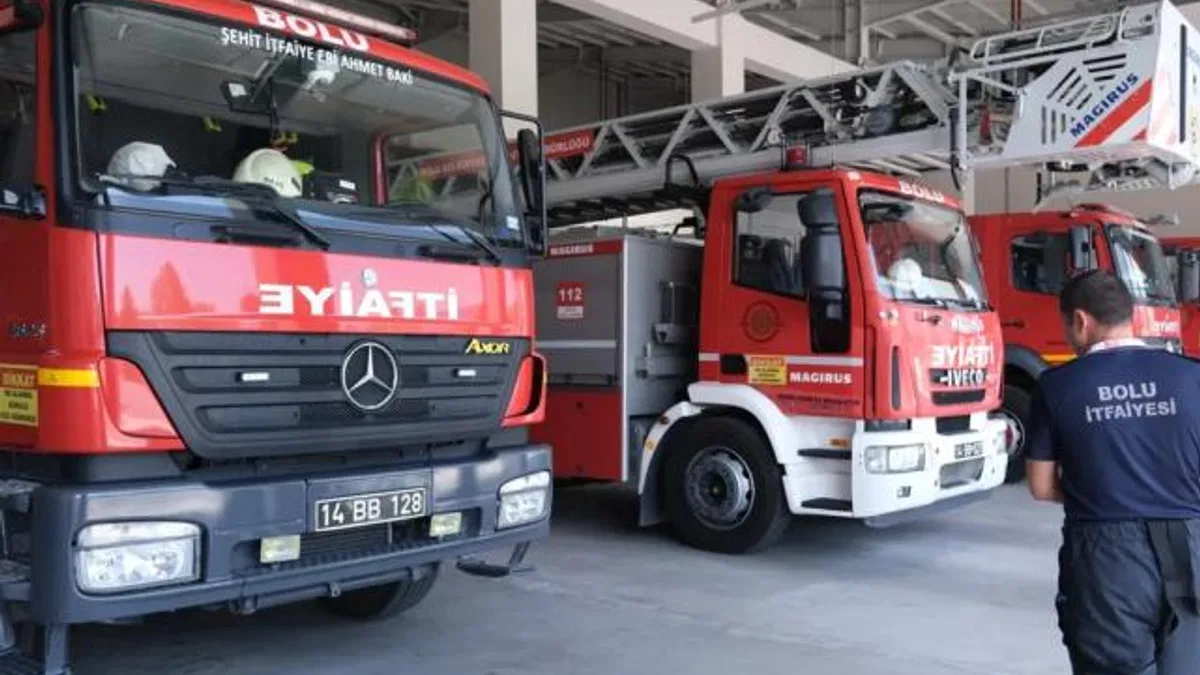 Bolu Belediyesi 8 itfaiye eri alacak... Başvurular Şubat’ta başlıyor