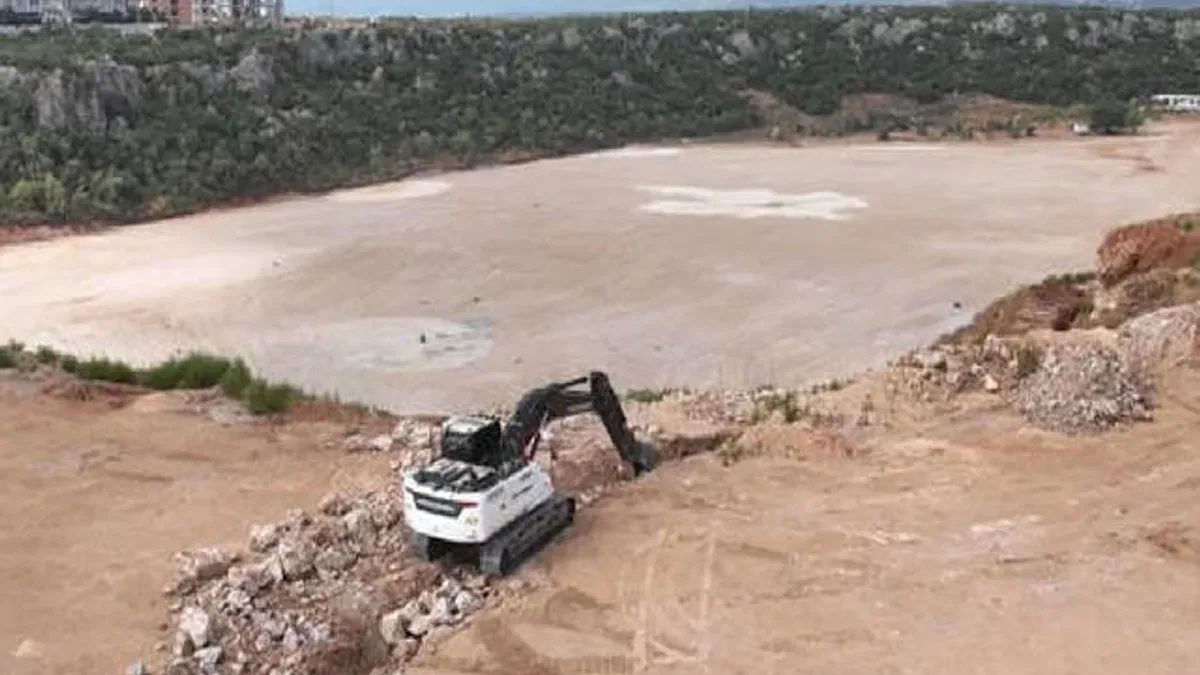 Antalya'da 'Kepez Karting Park' pist hazırlığı başladı