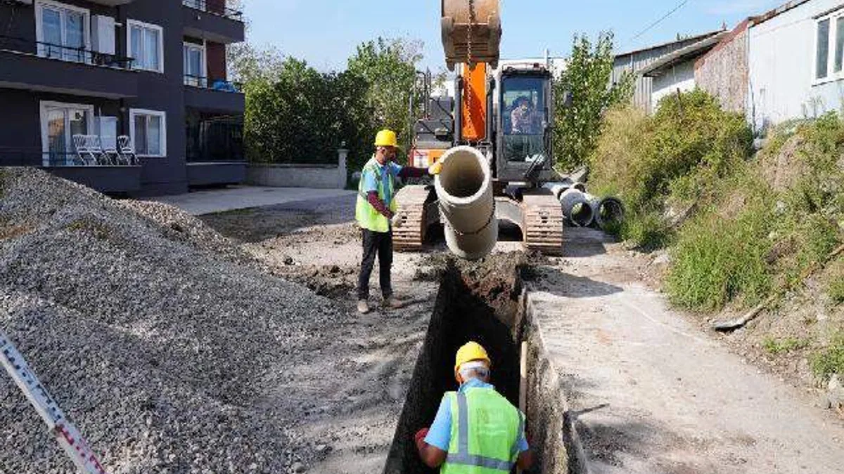 Kocaeli İSU'dan altyapı yenilemeye devam