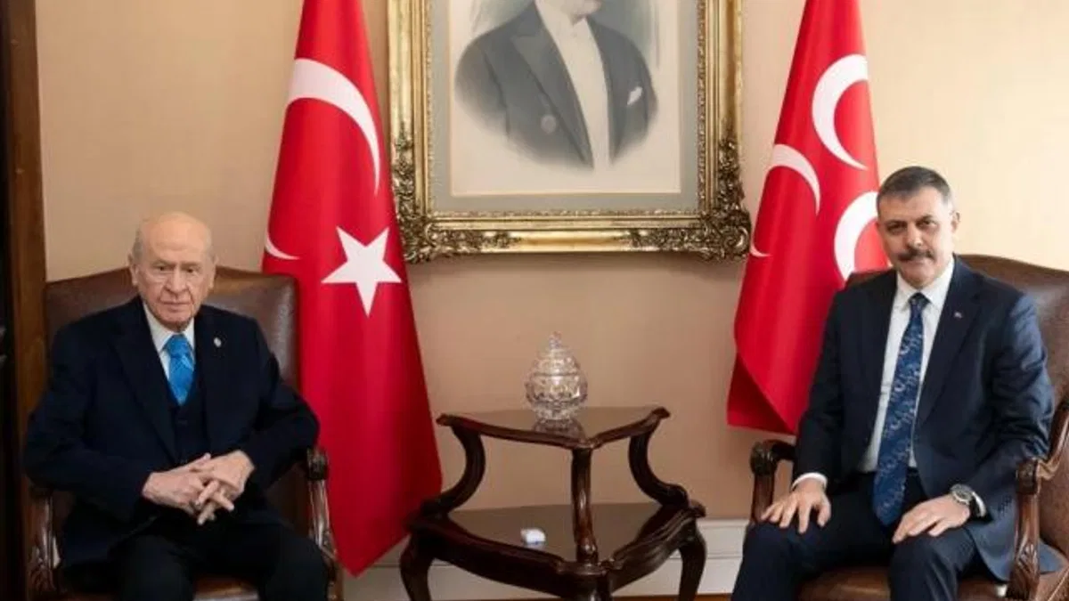 Bakan Çiftçi’den Bahçeli’ye ziyaret
