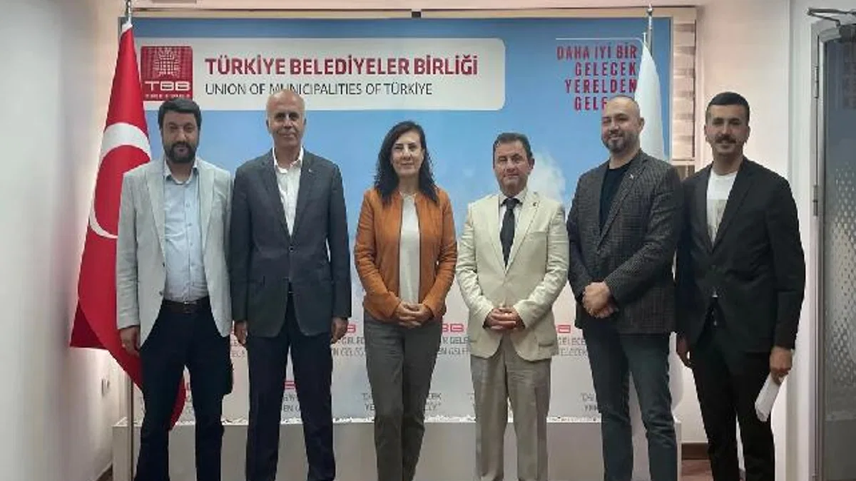 Kayseri Talas heyetinden Ankara'ya teşekkür ziyareti