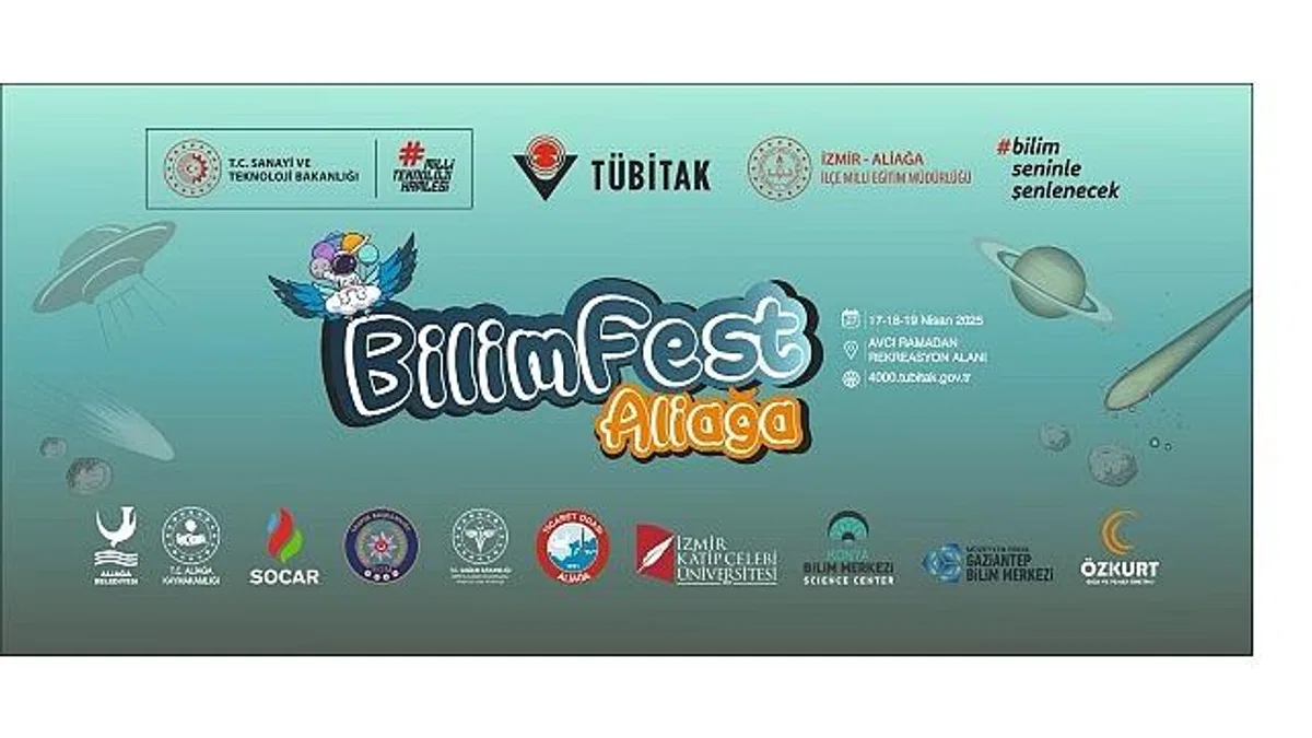 Aliağa'da, Ülkenin En Büyük 10 Bilim Festivalinden Biri Gerçekleştirilecek