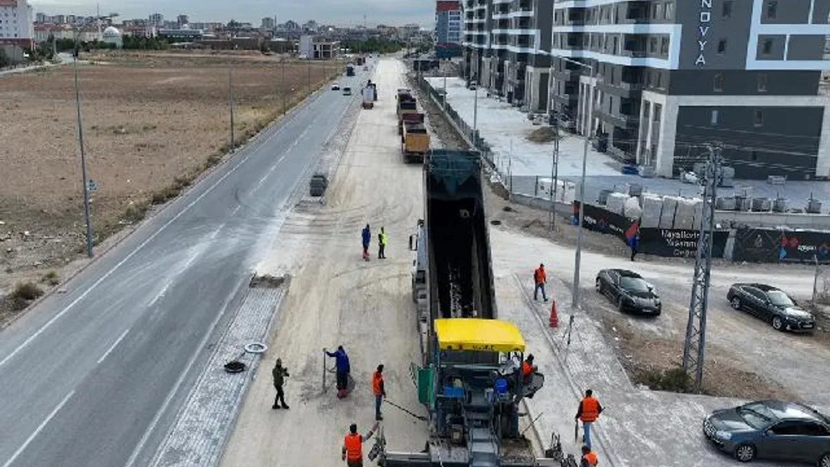 Konya Selçuklu'da yol konforu yükseliyor
