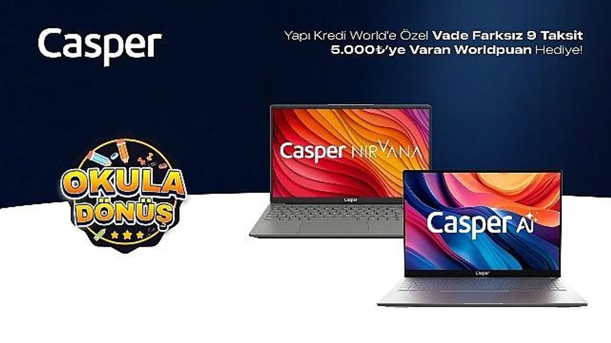 Casper ile okula dönüş başlıyor