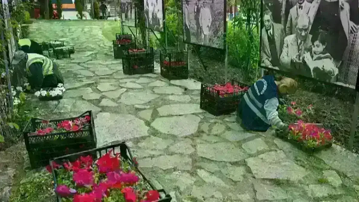 ABB'den yeşil alanlara yaz dokunuşu