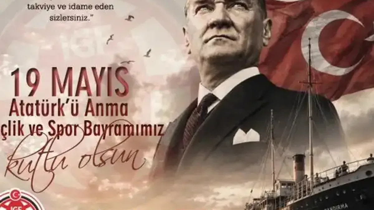 107 yıldır geleceğe ışık tutulan pusula... 19 Mayıs Atatürk'ü Anma Gençlik ve Spor Bayramımız kutlu olsun