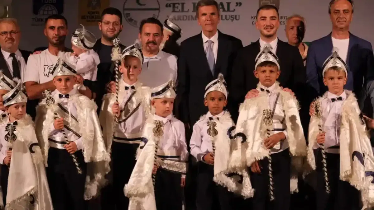 Konya Büyükşehir'den kardeş şehir Üsküp'te toplu cemiyet
