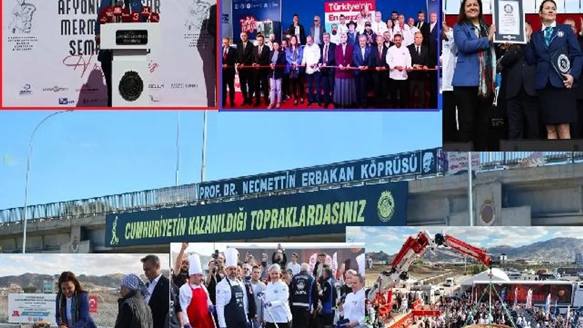 Afyonkarahisar lezzet ve sanatın başkenti oldu