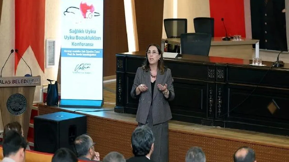 Kayseri Talas'ta uyku sağlığı konferansı
