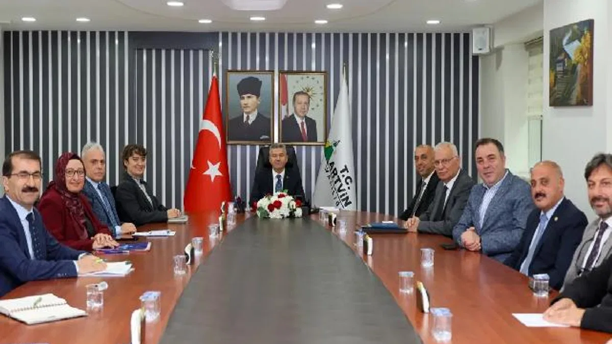 Artvin’de İstihdam ve Mesleki Eğitim Kurulu toplandı