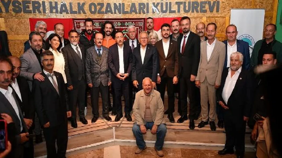 Kayseri Halk Ozanları Kültür Evi açıldı