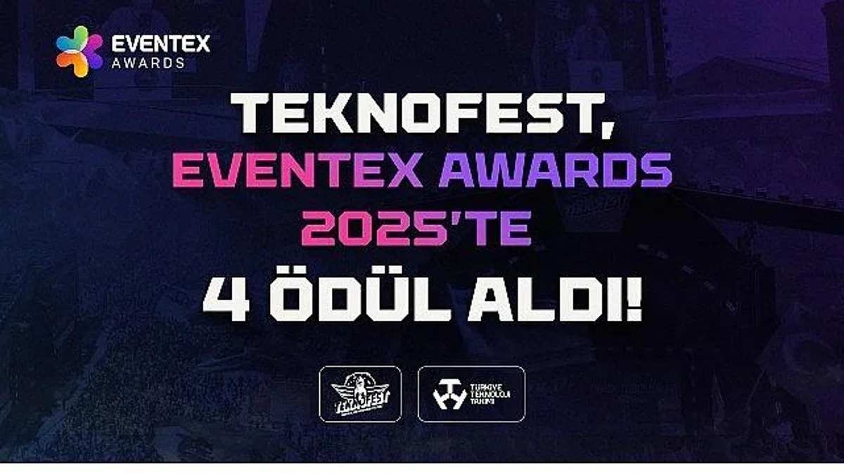 TEKNOFEST 'e Eventex 2025'ten 4 Uluslararası Ödül!