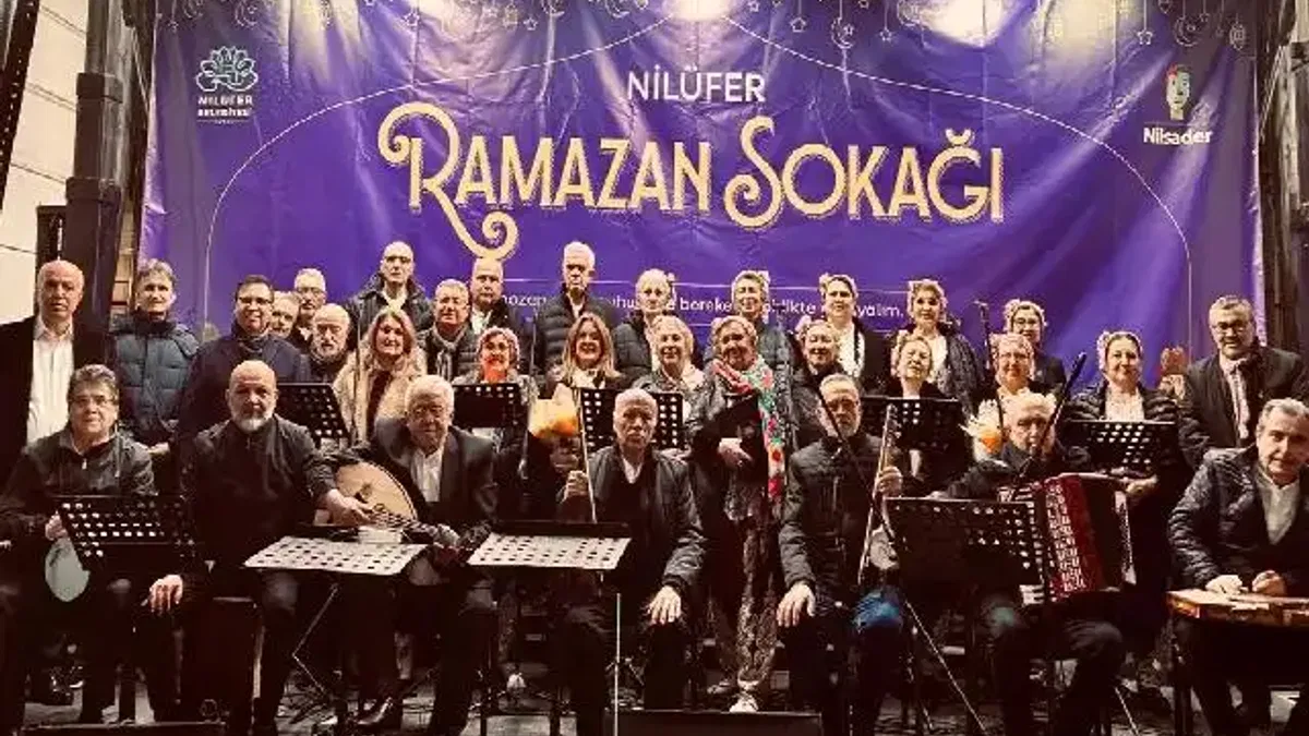 Bursa Nilüfer Ramazan Sokağı’nda “Balkan Gecesi”