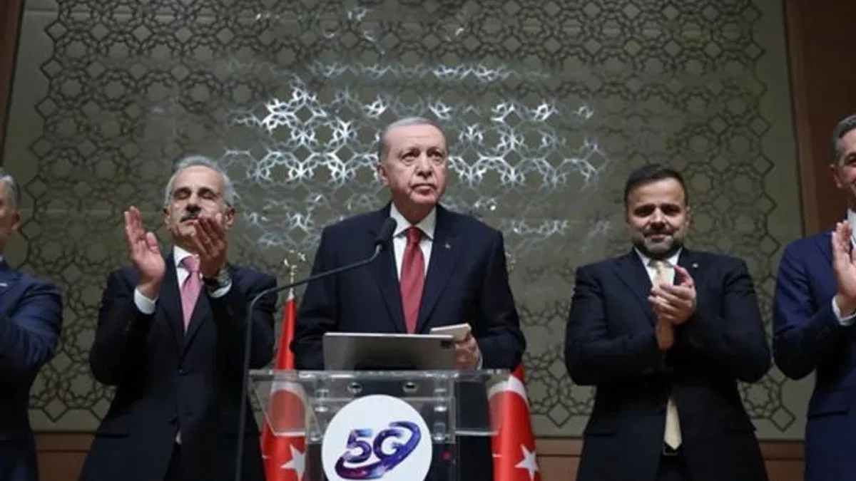Cumhurbaşkanı Erdoğan: 5G Türkiye'ye yepyeni sayfa açacak