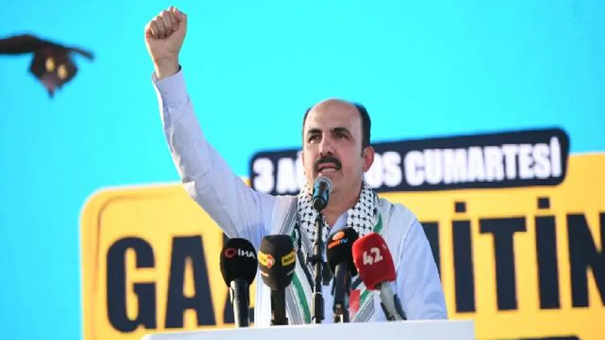 Konya'dan özgür Filistin için maddi destek... Aylık maaş ile günlük cirolarını Gazze'ye bağışlayacak