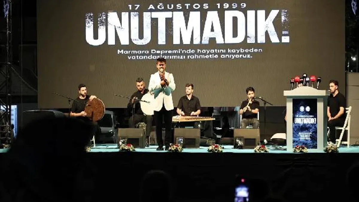 17 Ağustos'un 26. yılı Sakarya’da anıldı