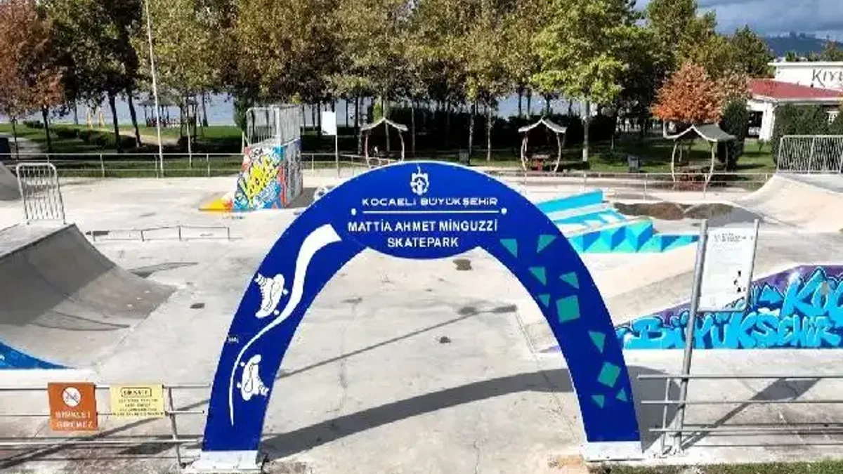 Gölcük’teki parkın adı “Mattia Ahmet Minguzzi” oldu