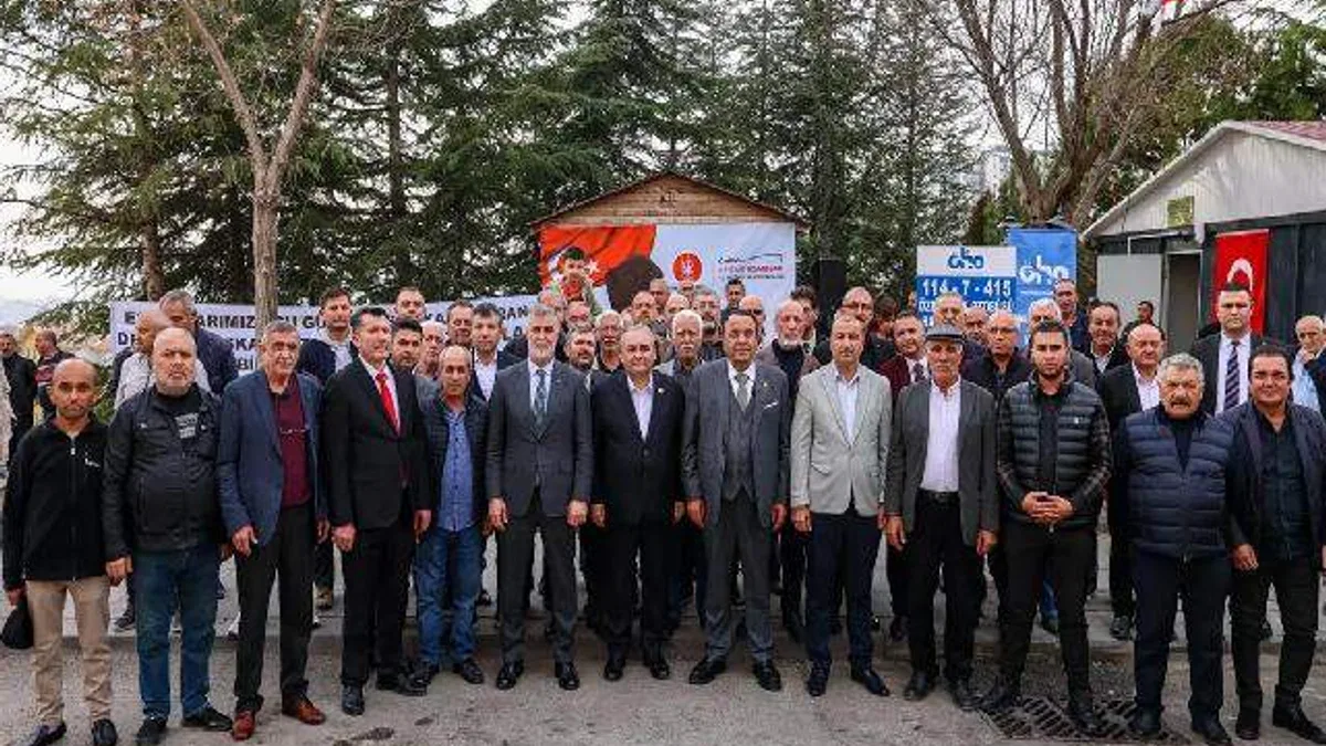 Keçiören'de Başkan Özarslan şoförlerle buluştu