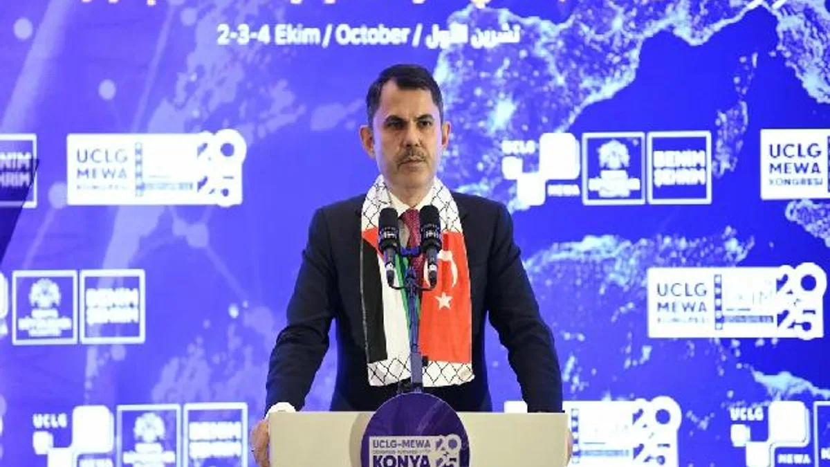 İsrail’in Sumud Filosuna saldırıyı Bakan Kurum Konya’dan tepki