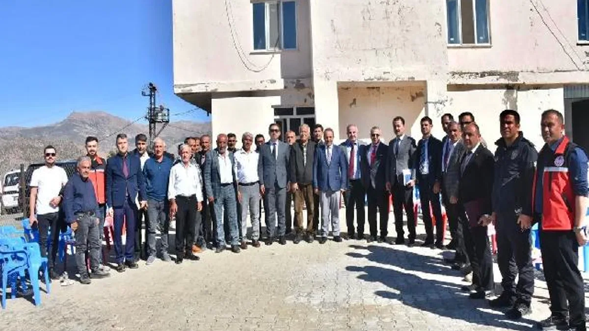 Sason Kaymakamı Başar 8 köyü ziyaret etti