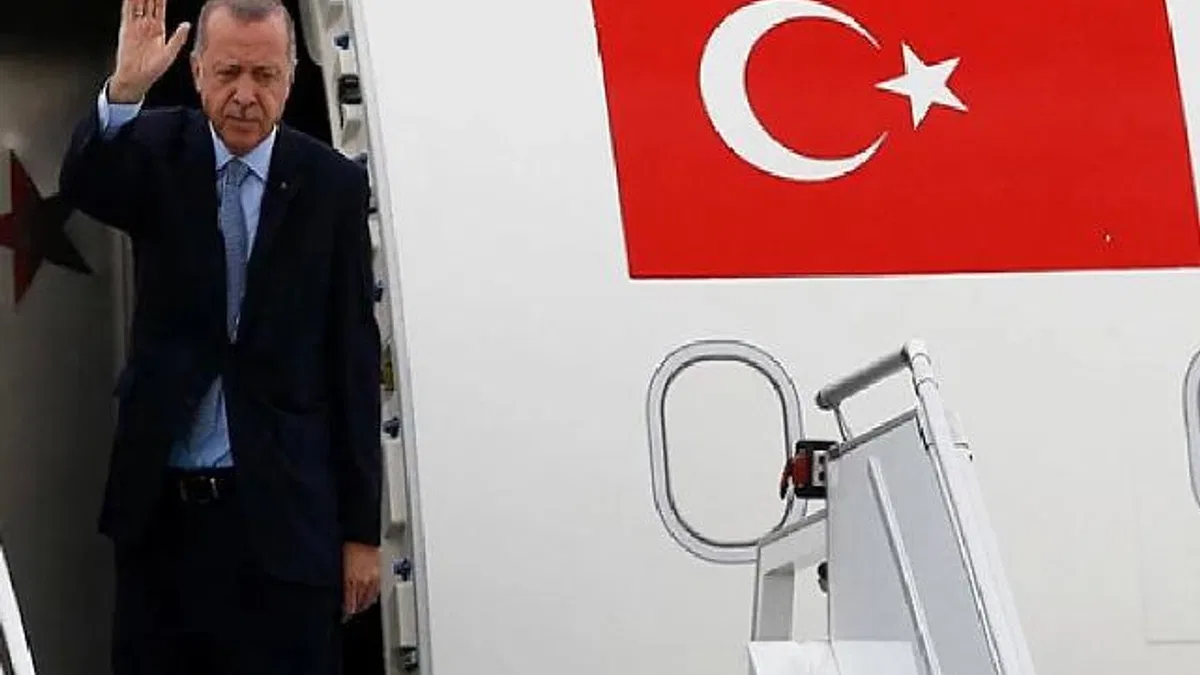 Cumhurbaşkanı Erdoğan, ABD’nin başkenti Washington’da... Trump'la görüşme bugün