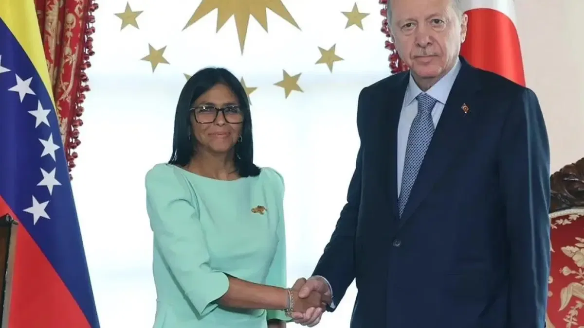 Erdoğan, Venezuela heyetini İstanbul'da kabul etti... Ticaret hedefi 3 milyar dolar