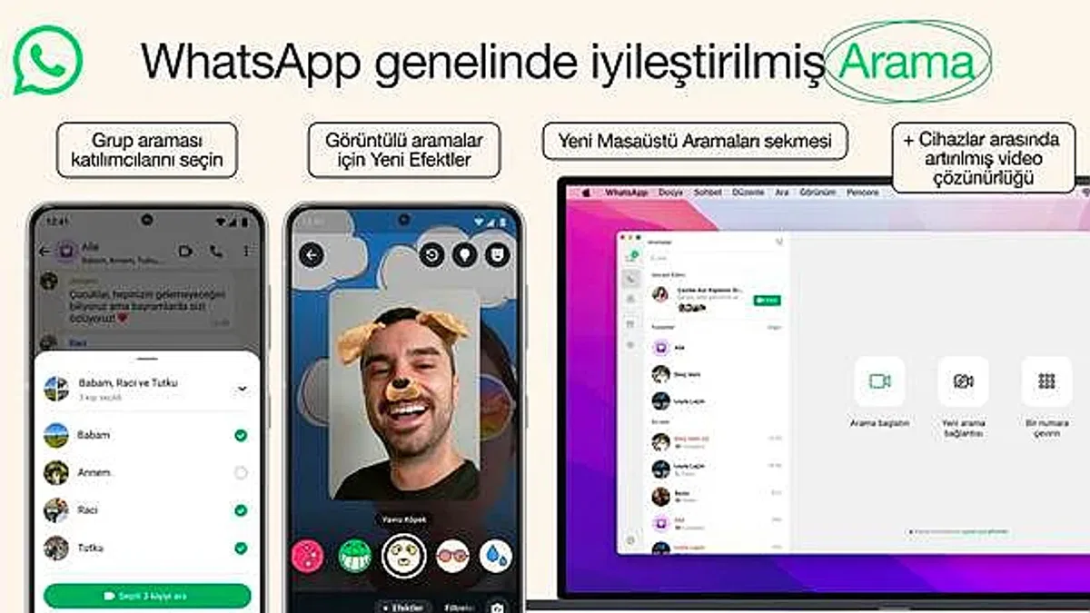WhatsApp'tan aramalar için önemli güncelleme yayınlandı