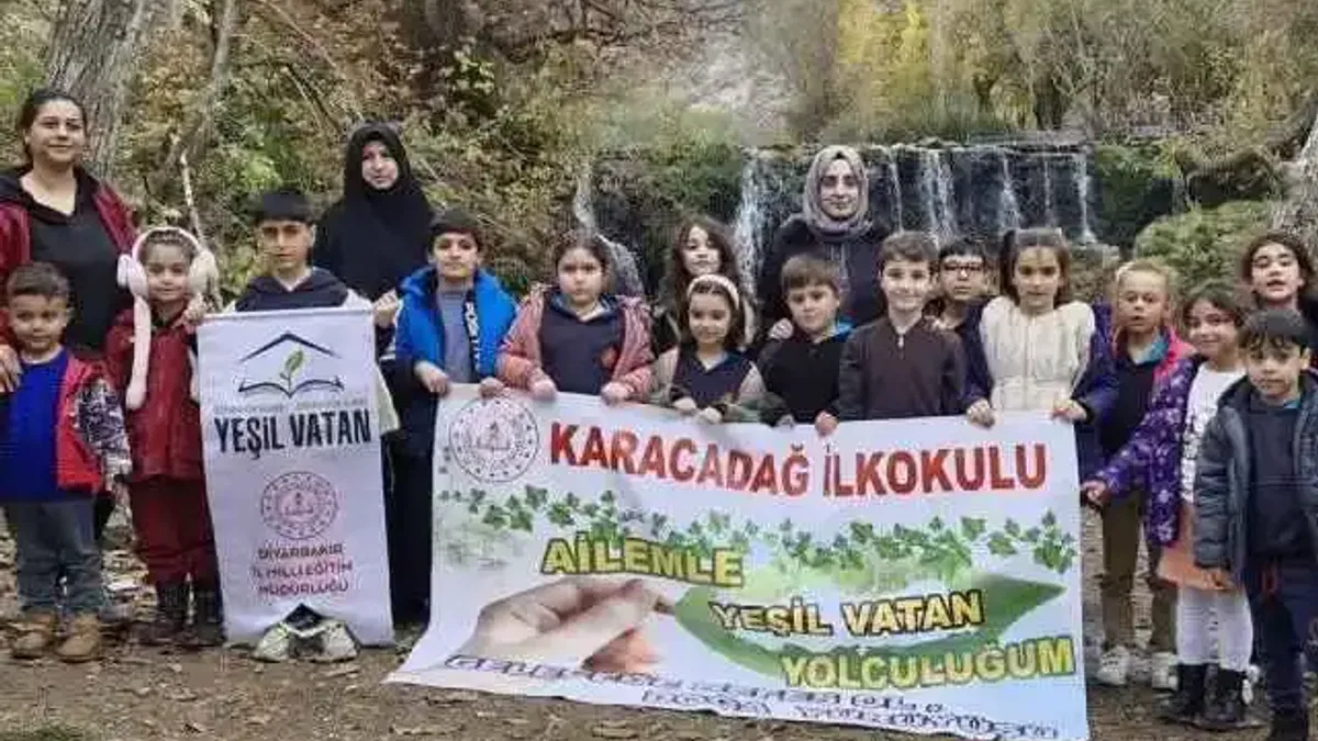 Minik yüreklerden Yeşil Vatana büyük katkı