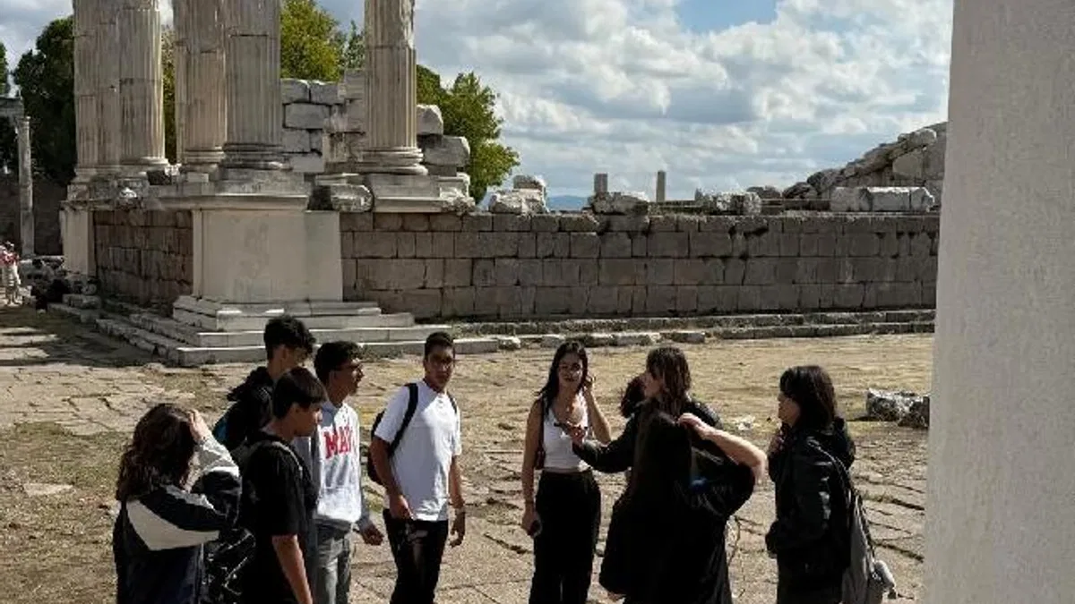 Pergamon'da dil becerilerini geliştirdiler