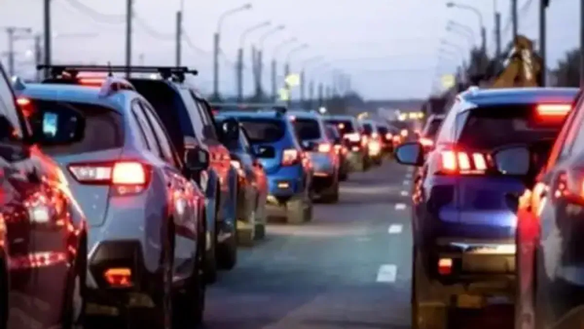 34,2 milyon araç trafikte... Otomobil ve motosikletler zirvede