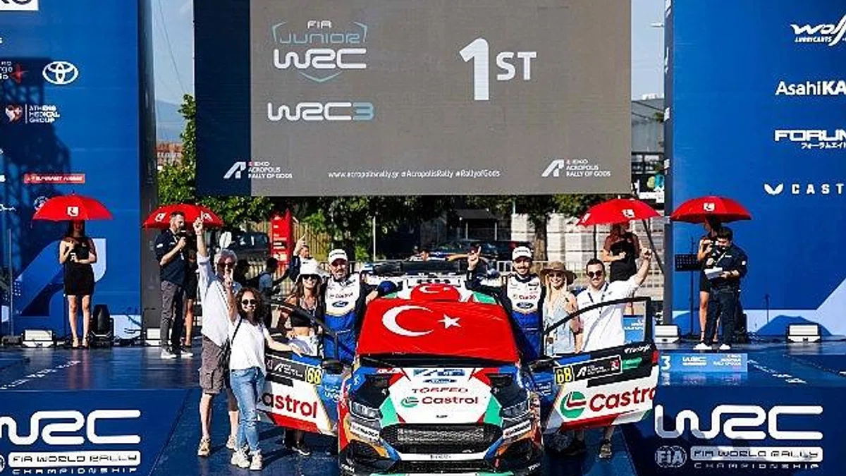 Dünya Ralli Şampiyonası'nda JWRC'de İlk Türk Zaferi! Ali Türkkan Tarihe Geçti!