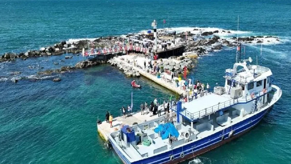 Ordu’da Fatsa Fener Adası’na yeni sosyal tesis