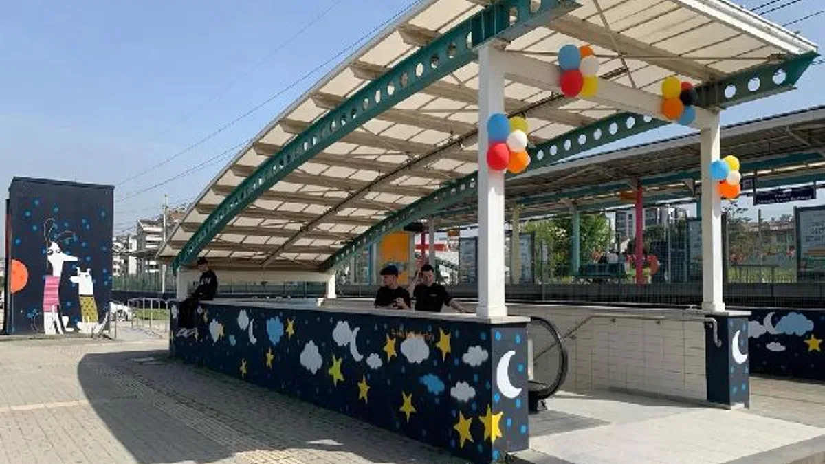 Bursa Büyükşehir'den 'Çocuk Dostu' istasyon