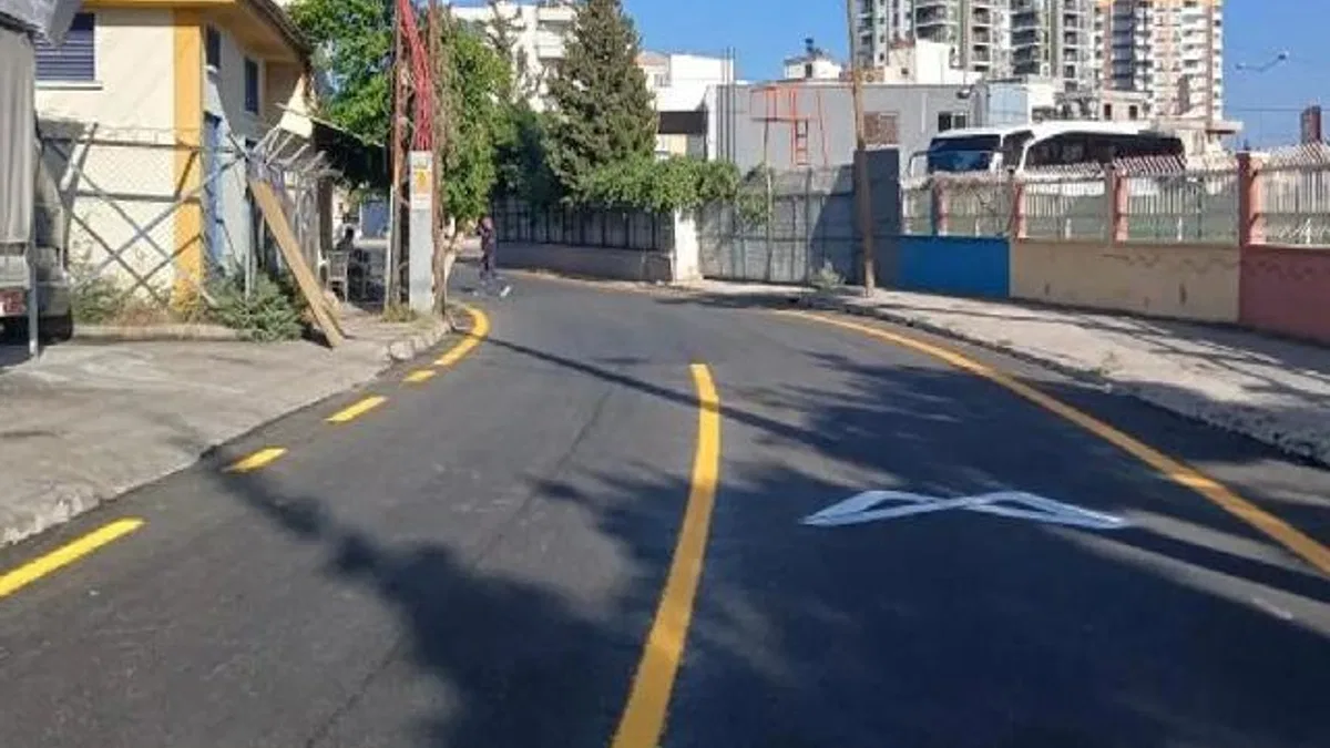Mersin’de yol konforu artıyor