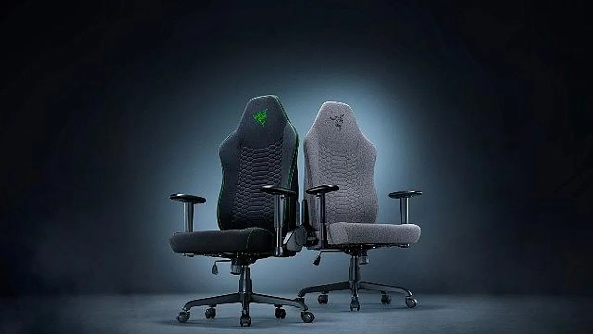 Mükemmel Ergonomi, Üstün Konfor – Razer Iskur V2 X Artık Açık Gri Renk Seçeneğiyle!